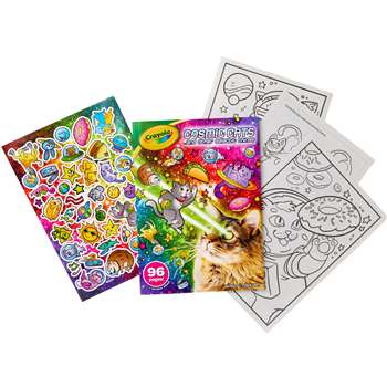 Cosmic Cats 96 Pg Coloring Book, BIN40497