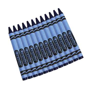 Crayola Bulk Crayons 12 Count Blue By Crayola