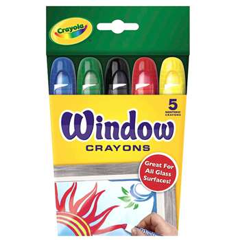Crayola Washable Window Crayons By Crayola
