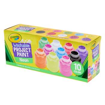 10 Ct 2Oz Neon Paint Set, BIN542390