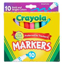 10Ct Bold & Bright Markers Broad Line, BIN587725