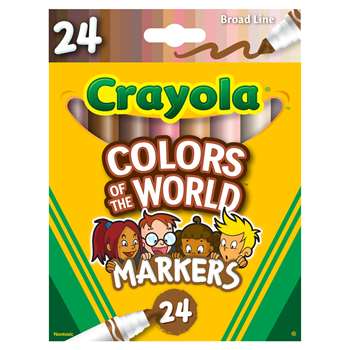 Colors Of The World Markers 24Pk, BIN587802