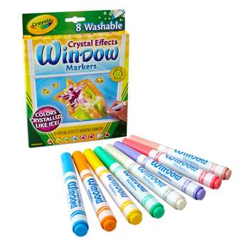 Crayola Crystal Effects Window Markers, BIN588174