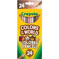 Colors Of World Colored Pencls 24Pk, BIN684607