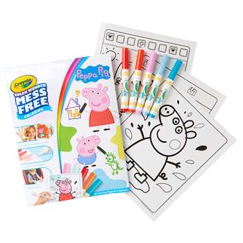Coloring Pad & Markers Peppa Pig Color Wonder, BIN757000