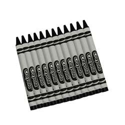 Crayola Bulk Crayon Regular - Black By Crayola