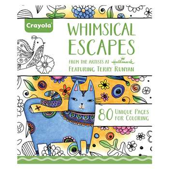Coloring Book Whimsical Escapes, BIN992021
