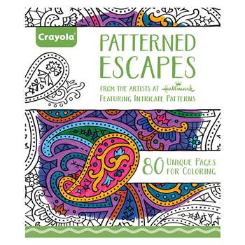 Coloring Book Patterned Escapes, BIN992022