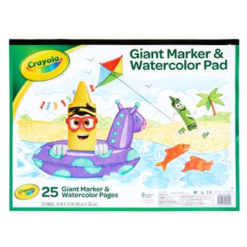 Giant Marker/Watercolor Pad, BIN993411