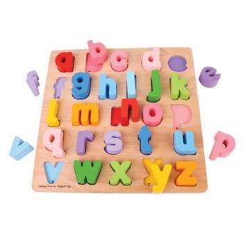 Chunky Alphabet Puzzle Lowercase, BJTBB106