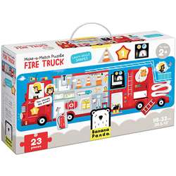 MAKE-A-MATCH PUZZLE FIRE TRUCK - BPN49044