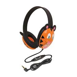 Listening First Animal-Themed Stereo Headphones Tiger By Califone International