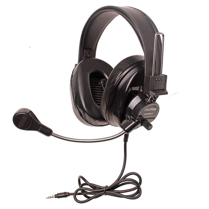 Deluxe Stereo Headset With To Go Plug, CAF3066BKT