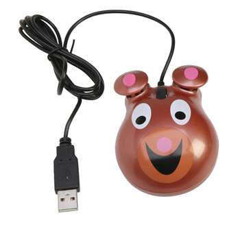 Animal-Themed Computer Mice Bear Motif By Califone International