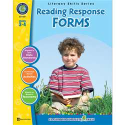 Reading Response Forms Grs 3-4 By Classroom Complete