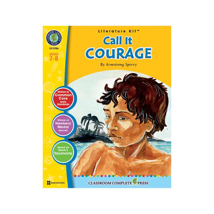 Call It Courage Armstrong Sperry Lit Kit Gr 7-8, CCP2706