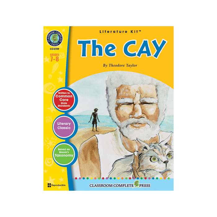 The Cay Theodore Taylor Lit Kit Gr 7-8, CCP2709