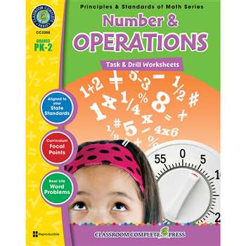 Gr Pk-2 Math Task & Drill Number & Operations, CCP3300
