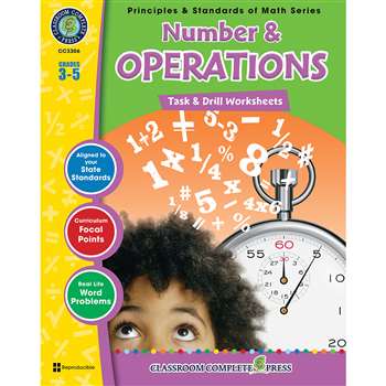 Gr 3-5 Math Task & Drill Number & Operations, CCP3306
