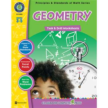 Gr 3-5 Math Task & Drill Geometry, CCP3308