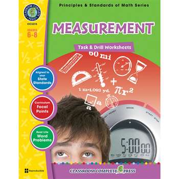 Gr 6-8 Math Task & Drill Measuremen, CCP3315