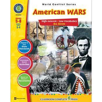 American Wars Big Book World Conflict Series By Classroom Complete