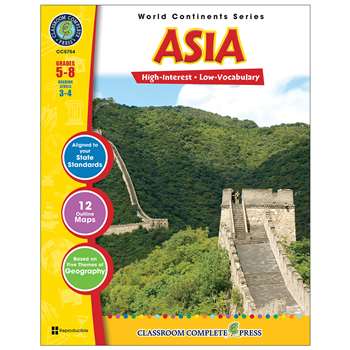 World Continents Series Asia By Classroom Complete