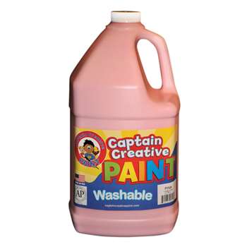 Captain Creative Pink Gallon Washable Paint By Certified Color