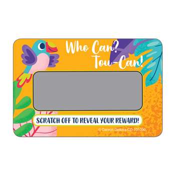 Scratch Off Awards Who Can? Tou Can, CD-101090