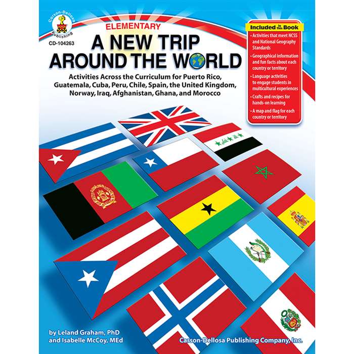 A New Trip Around The World Puerto Rico Guatemala Cuba Peru Chile By Carson Dellosa