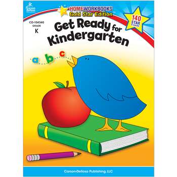 Get Ready For Kindergarten Home Workbook Gr K By Carson Dellosa
