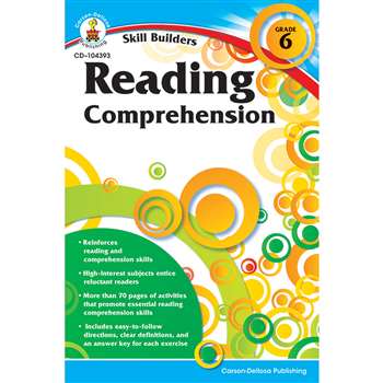 Skill Builders Gr 6 Reading Comprehension By Carson Dellosa