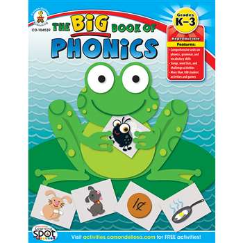 The Big Book Of Phonics By Carson Dellosa