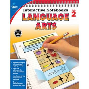 Interactive Notebooks Gr 2 Language Arts, CD-104653