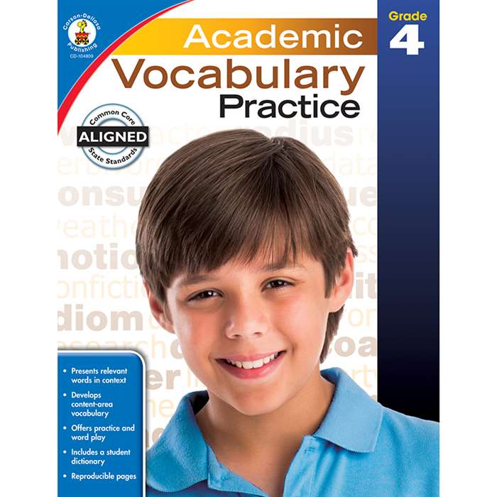 Academic Vocabulary Practice Gr 4, CD-104809