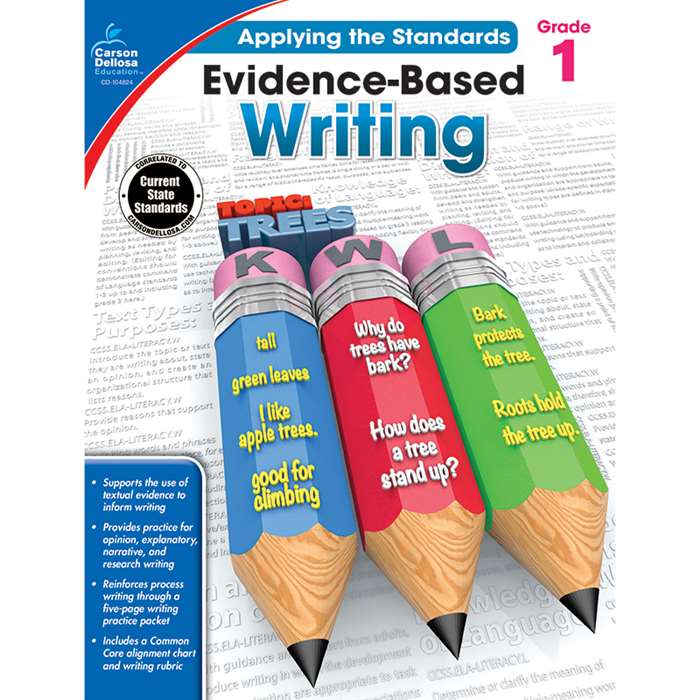 Gr 1 Applying The Standards Evidence Based Writing, CD-104824