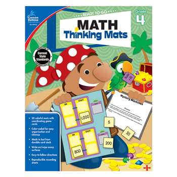 Math Thinking Mats Gr 4, CD-104902
