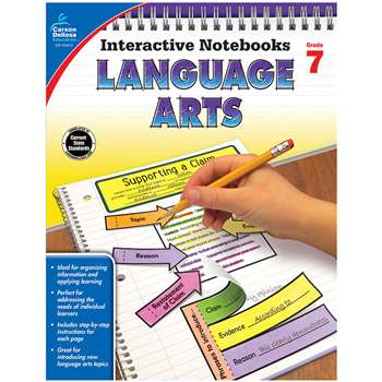 Interactive Notebooks Language Arts Gr 7, CD-104914