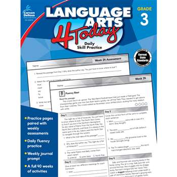 Language Arts 4 Today Gr 3, CD-104979