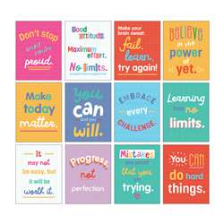 Growth Mindset Quotes Mini Posters, CD-106009