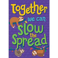 Together We Can Slow The Spread Poster One World, CD-106033