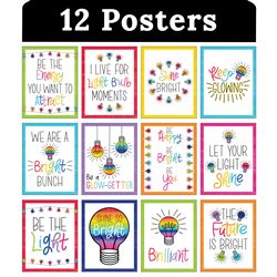 Mini Posters Light Bulb Poster Set, CD-106058