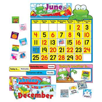 Frog Calendar Set By Carson Dellosa