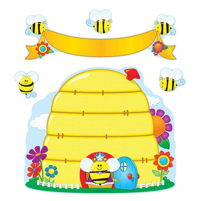 Busy Bees Bulletin Board Set By Carson Dellosa