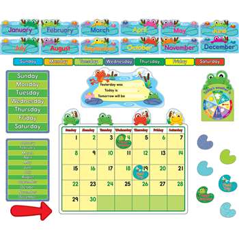 Funky Frogs Calendar By Carson Dellosa