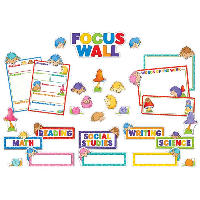 Happy Hedgehogs Focus Wall Bb Set, CD-110282