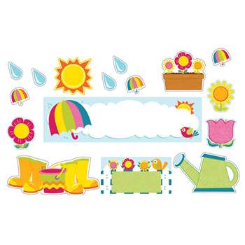 Spring Mini Bulletin Board Set, CD-110309