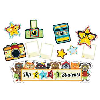 Hipster Hip-Star Students Bulletin Board Set, CD-110338