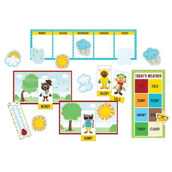 Hipster Weather Bulletin Board Set, CD-110339