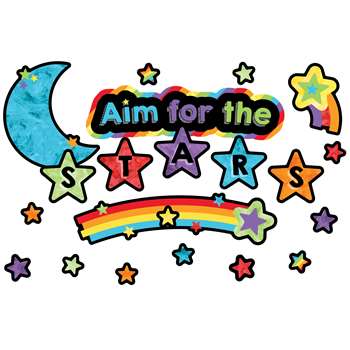 Aim For The Stars Mini Bulletin Board Set Celebrat, CD-110374